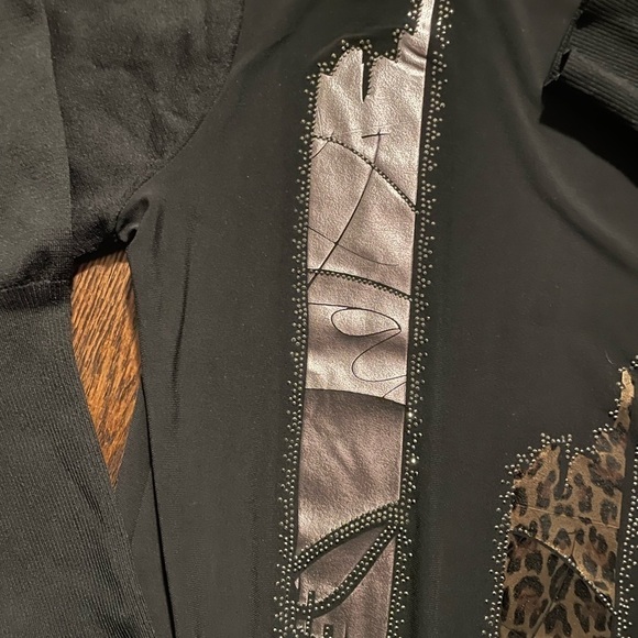 EFRAZE Black Maxi Dress Size M - Picture 6 of 8